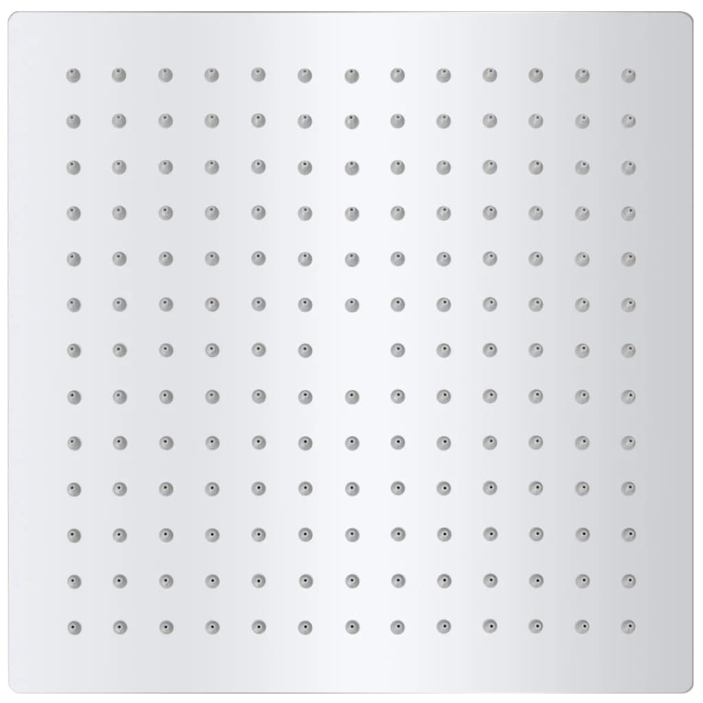 Regendouchekop vierkant 25x25 cm roestvrij staal
