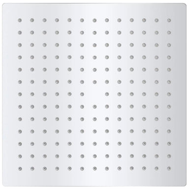 Regendouchekop vierkant 25x25 cm roestvrij staal