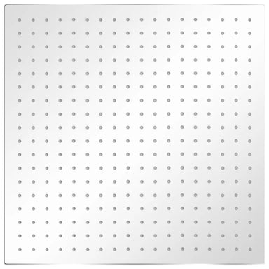 Regendouchekop roestvrij staal 50x50 cm vierkant