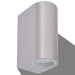 LED-wandlamp tuin op-/neerwaarts rond 2 st