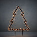 Overige Merken Luca Lighting Tuin Decoratie Led Boom 175 Leds 53X1X75 Cm Warm Wit Zwart