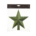 Decoris Piek 4.2X19X19 Cm Groen Glitter