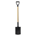 Pro Garden Schep Met Houten Steel 115 Cm Zwart/Hout