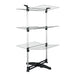 Tomado Ciclone Droogtoren 40 M Lijn 78X72X137 Cm Zilver/Zwart