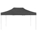 Partytent professioneel inklapbaar 4,5x3 m aluminium antraciet