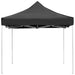 Partytent professioneel inklapbaar 4,5x3 m aluminium antraciet