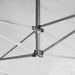 Partytent professioneel inklapbaar 4,5x3 m aluminium wit