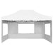Partytent inklapbaar met wanden 4,5x3 m aluminium wit