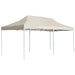 Partytent professioneel inklapbaar 6x3 m aluminium crème
