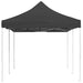 Partytent professioneel inklapbaar 6x3 m aluminium antraciet
