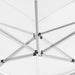 Partytent inklapbaar met wanden 6x3 m aluminium wit