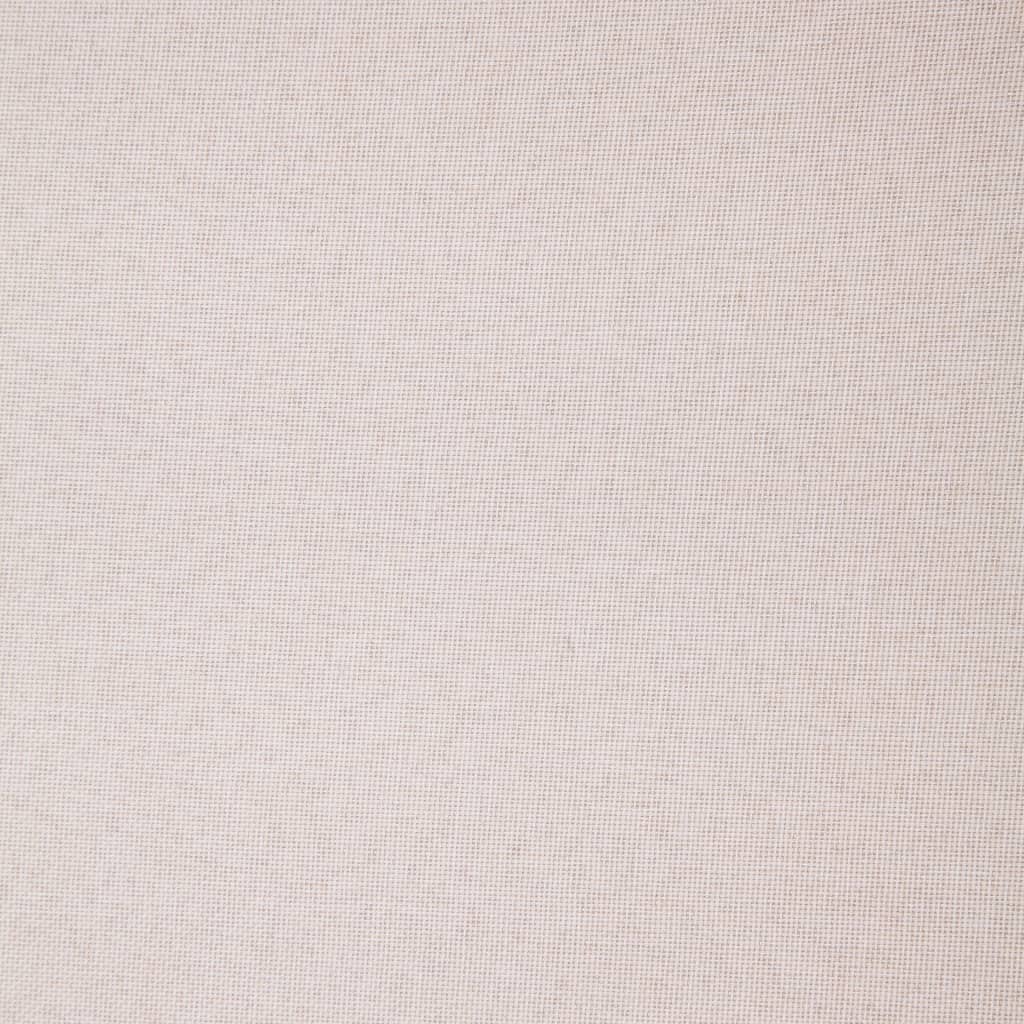 Driezitsbank stof crème