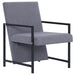 Fauteuil stof lichtgrijs
