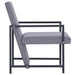 Fauteuil stof lichtgrijs