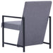 Fauteuil stof lichtgrijs