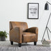 Fauteuil Bruin 70x69x72 cm Kunstsuède