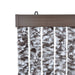 Vliegengordijn 56x185 cm chenille bruin en beige