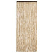 Vliegengordijn 56x185 cm chenille beige