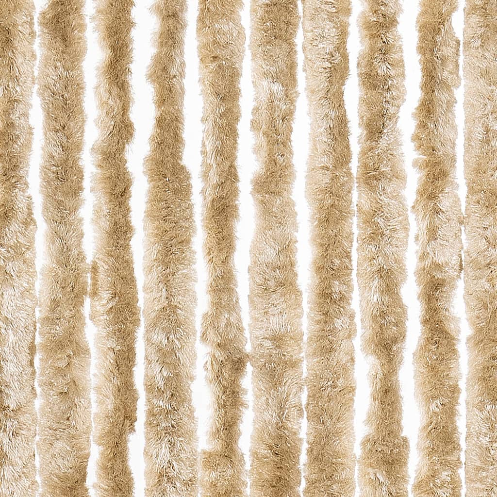 Vliegengordijn 56x185 cm chenille beige
