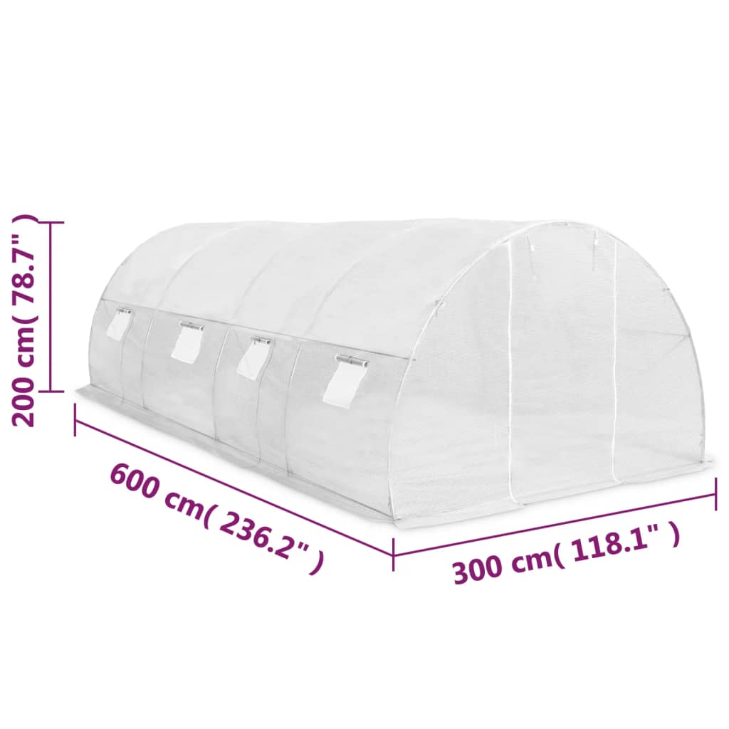 Kas 18 m² 600x300x200 cm