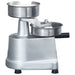 Hamburgerpersmachine met 500 scheidingsbladen 10 cm aluminium