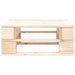 Tuinhocker pallet hout