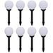 Tuinpadlampen 8 st met grondpin LED 15 cm