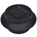 Schuttinglampen 12 st solar LED zwart