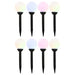 Solarlampen 8 st LED rond 15 cm RGB