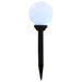 Solarlampen 8 st LED rond 15 cm RGB