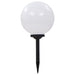 Solarlampen 4 st LED rond 30 cm RGB