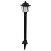Solarlampen 6 st LED zwart