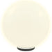 LED-bollampen 2 st rond 50 cm PMMA
