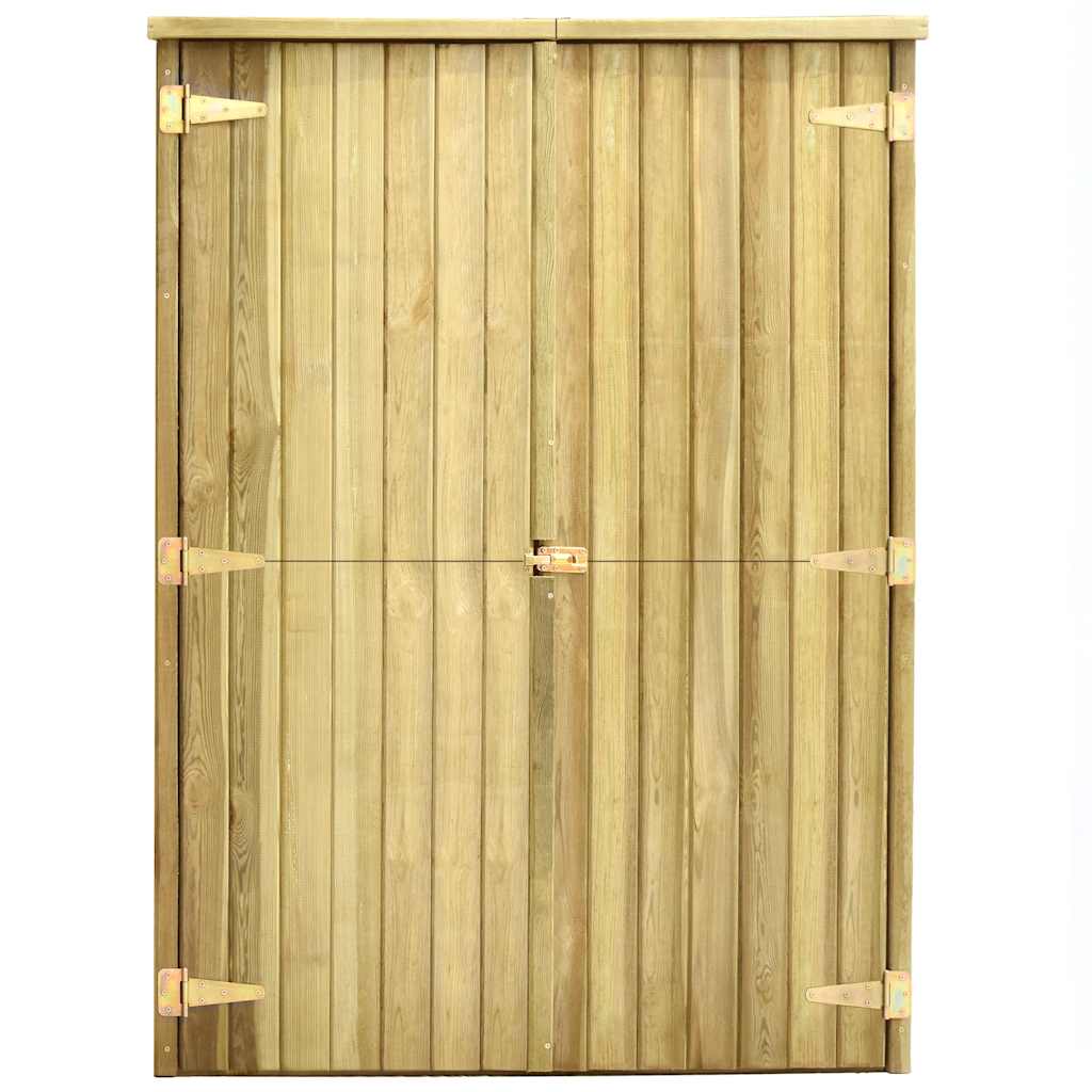 Tuinschuur 123x50x171 cm geïmpregneerd grenenhout