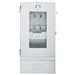 BBQ-rookoven met 1 kg houtsnippers 44,5x29x83 cm