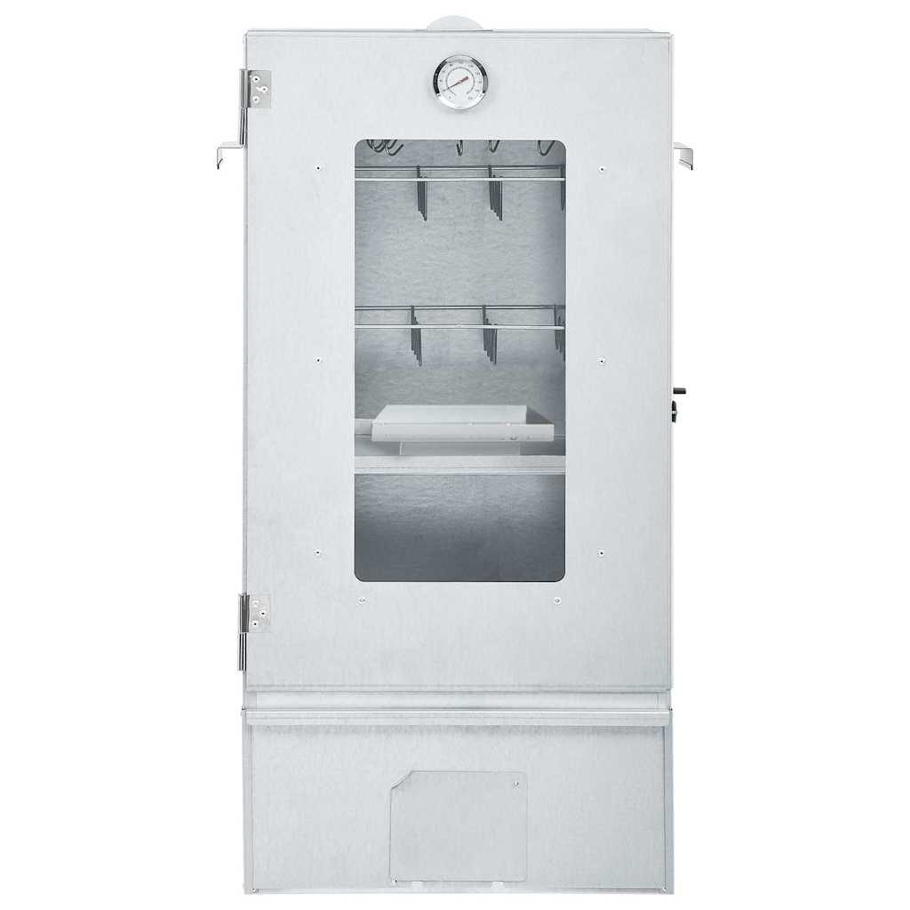 BBQ-rookoven met 1 kg houtsnippers 44,5x29x83 cm