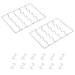 BBQ-rookoven met 1 kg houtsnippers 44,5x29x83 cm
