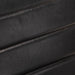 Fauteuil echt leer zwart