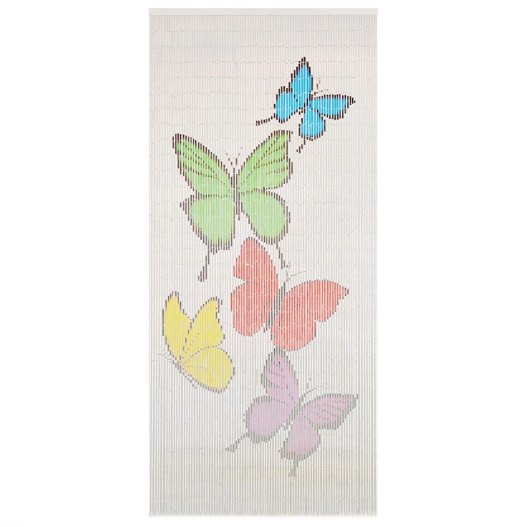 Vliegengordijn 90x200 cm bamboe
