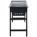 Campingbarbecue draagbaar 60x22,5x33 cm roestvrij