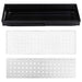Campingbarbecue draagbaar 60x22,5x33 cm roestvrij