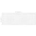 Campingbarbecue draagbaar 60x22,5x33 cm roestvrij