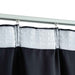 Gordijnen verduisterend met haken 2 st 140x245 cm antraciet