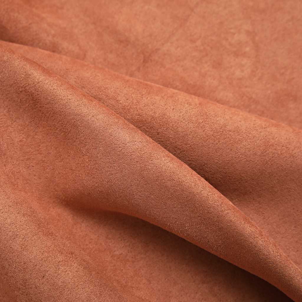 Gordijnen verduisterend met ringen 2 st 140x245 cm roestkleur