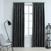 Gordijnen verduisterend 2 st met haken 140x225 cm fluweel antraciet