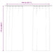 Gordijnen verduisterend 2 st met haken 140x175 cm fluweel beige