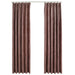 Gordijnen verduisterend 2 st met haken 140x245 cm fluweel roze