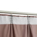 Gordijnen verduisterend 2 st met haken 140x245 cm fluweel roze