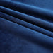 Gordijnen verduisterend 2 st met haken 140x175 cm fluweel blauw