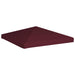 Prieeldak 310 g/m² 3x3 m bordeaux